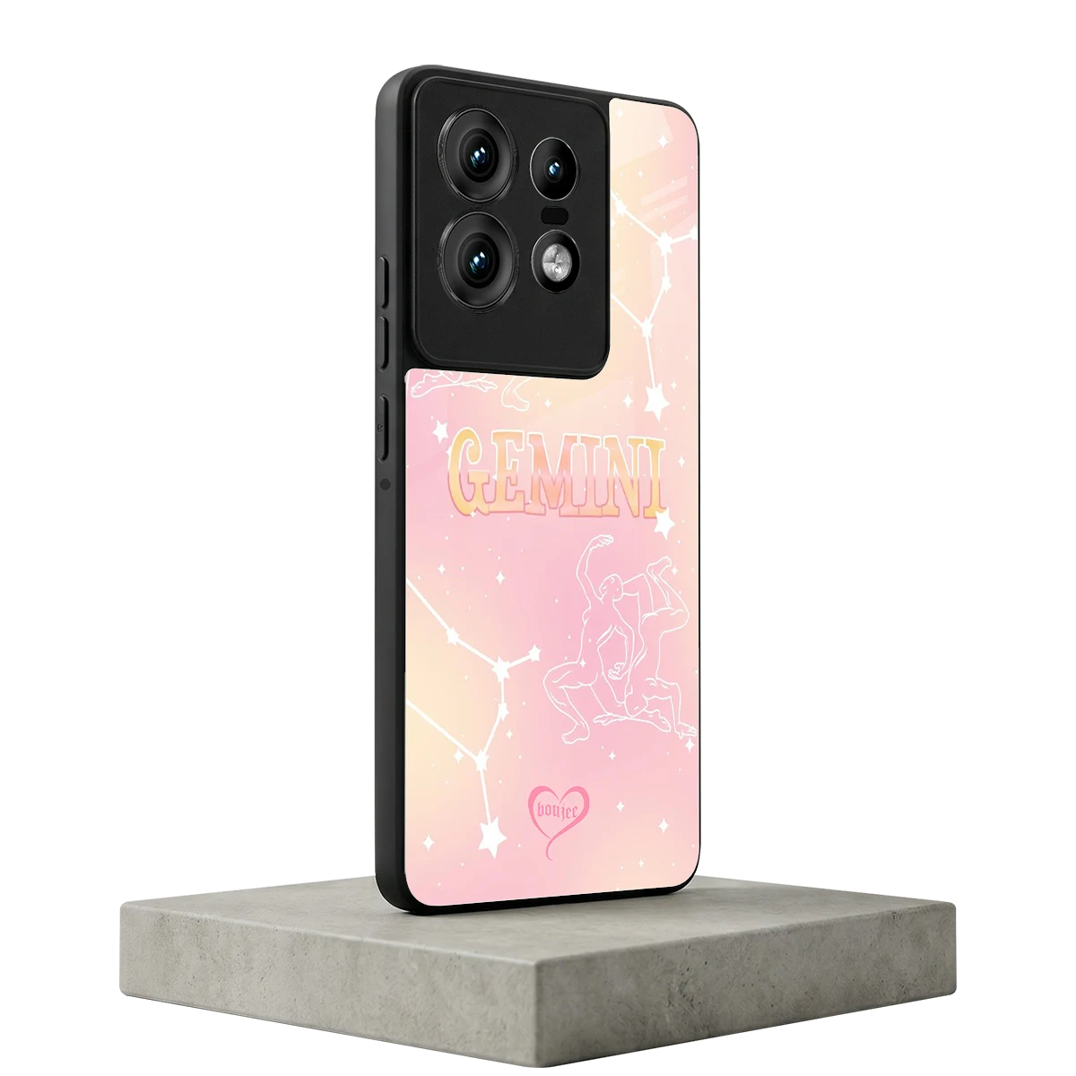 Gemini Aura motorola edge 50 pro mobile cover | shockproof glass phone case