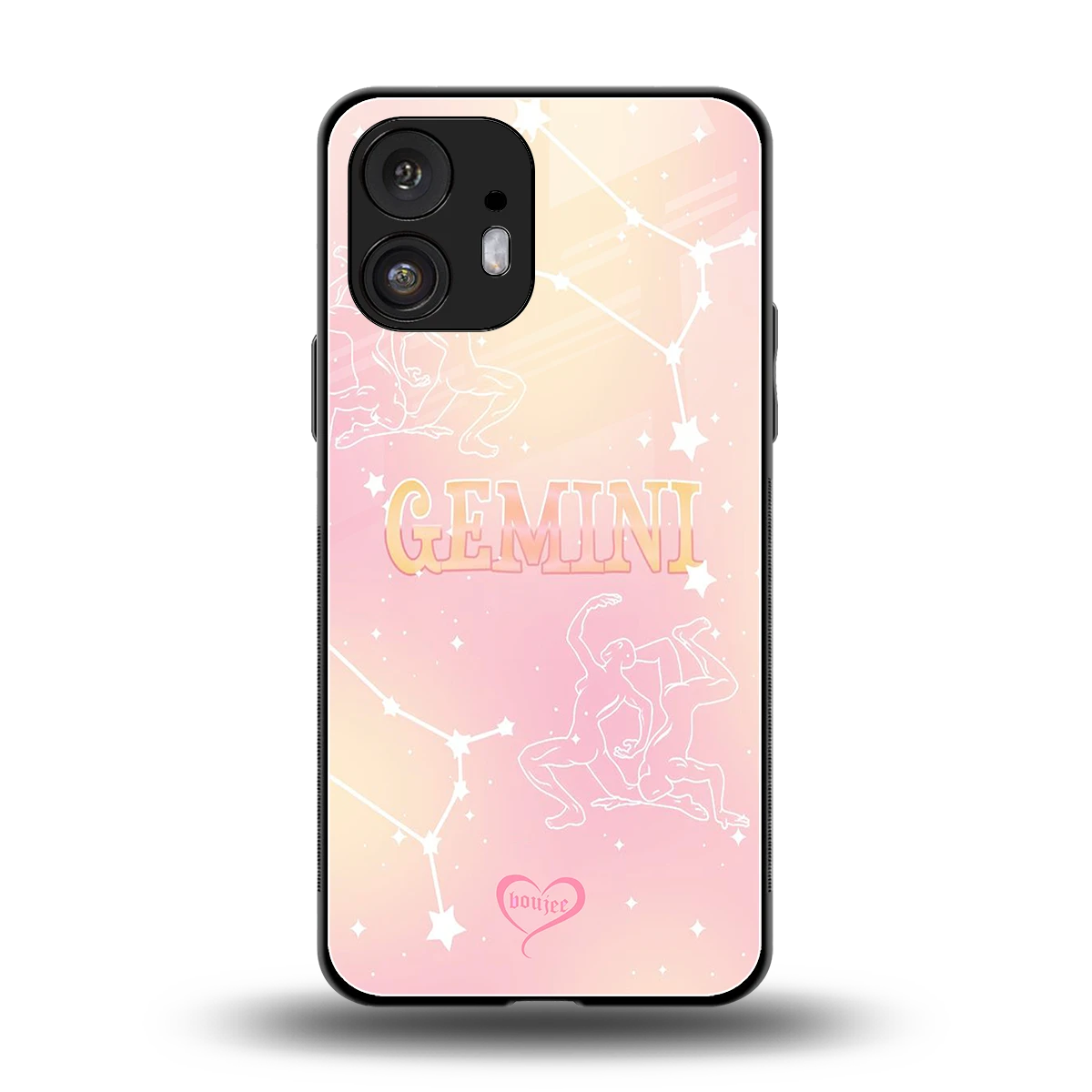 Gemini Aura back phone cover | glass case for nothing phone 2