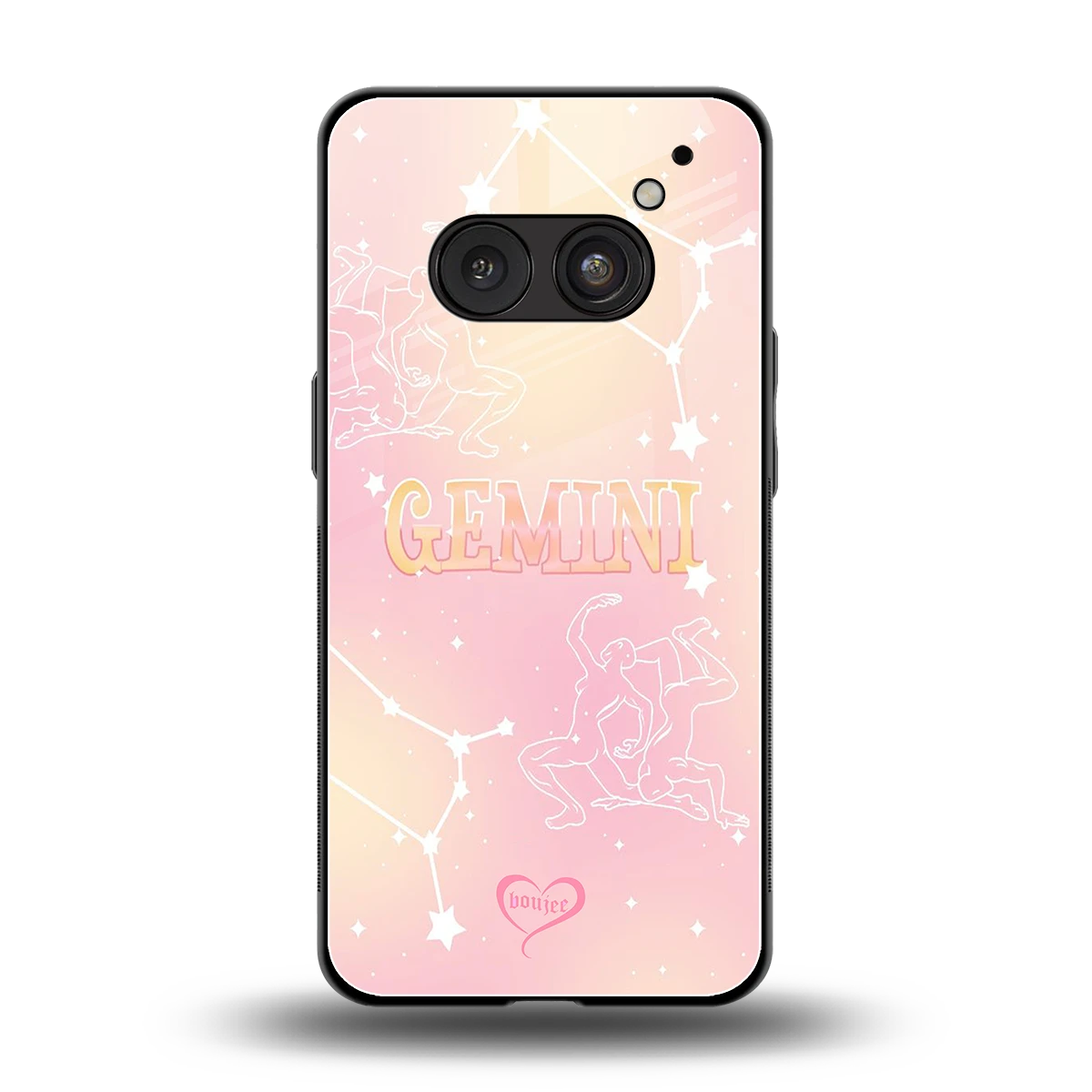 Gemini Aura back phone cover | glass case for nothing phone 2a plus