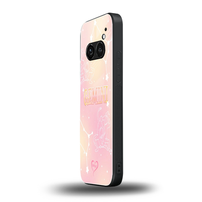Gemini Aura nothing phone 2a mobile cover | shockproof glass phone case