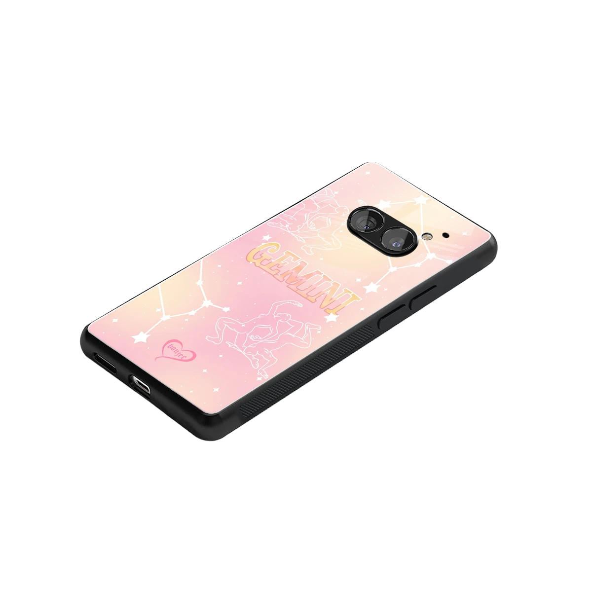 Gemini Aura stylish phone case for nothing phone 2a plus | glossy glass and slim fit