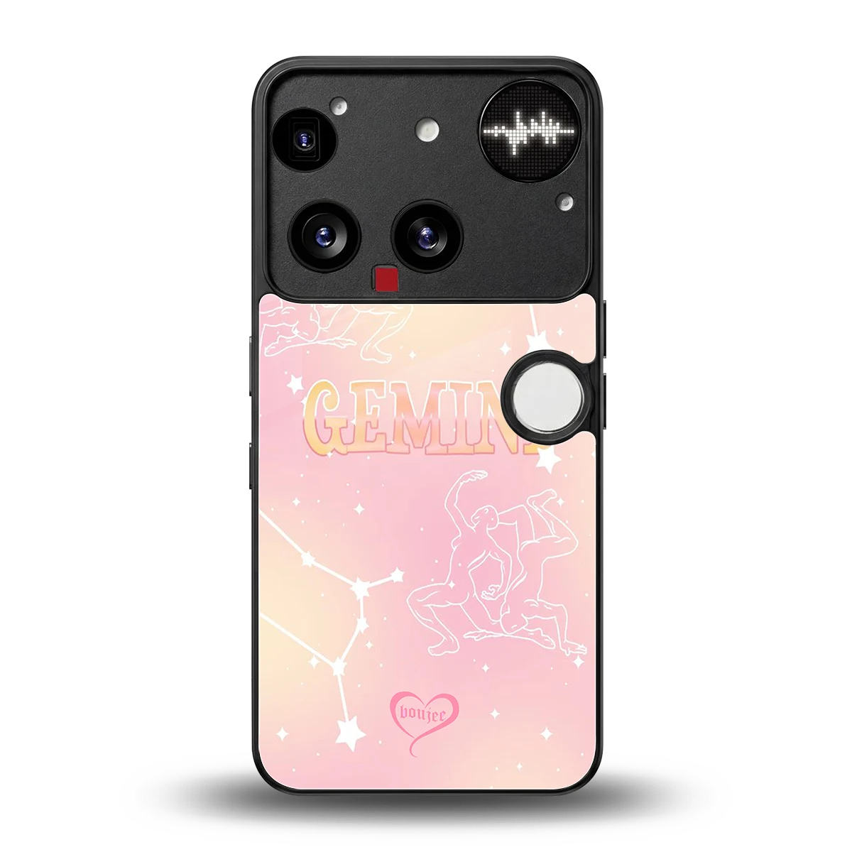 Gemini Aura back phone cover | glass case for nothing phone 3