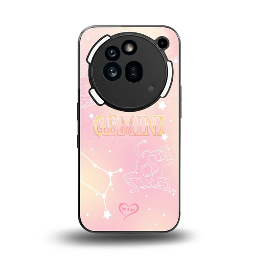 Gemini Aura back phone cover | glass case for nothing phone 3a pro