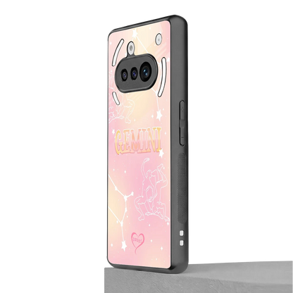 Gemini Aura nothing phone 3a mobile cover | shockproof glass phone case