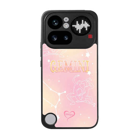 Gemini Aura back phone cover | glass case for nothing phone 4a pro