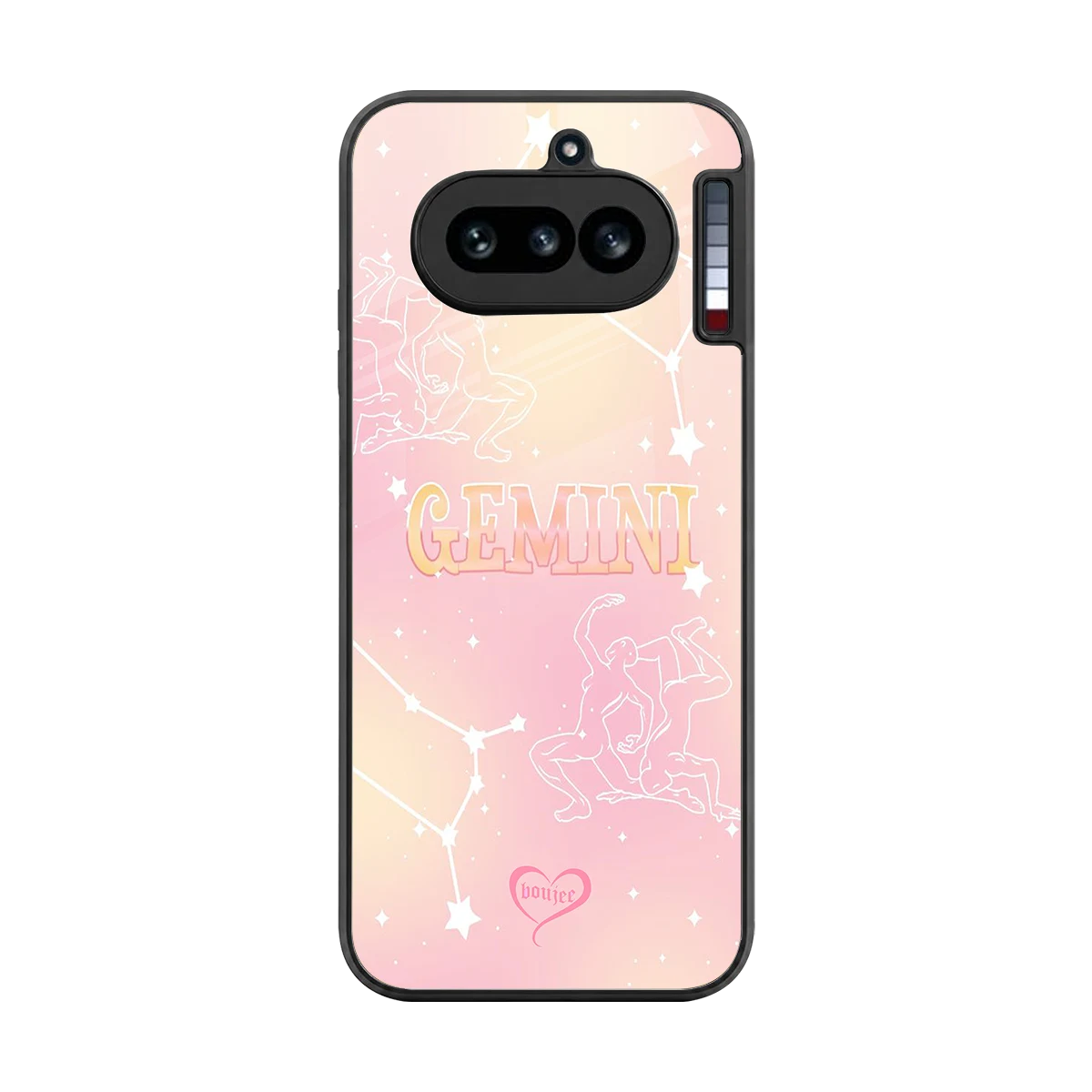 Gemini Aura back phone cover | glass case for nothing phone 4a