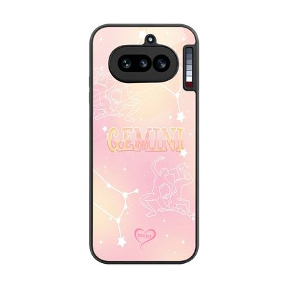 Gemini Aura back phone cover | glass case for nothing phone 4a