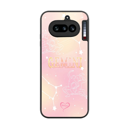Gemini Aura back phone cover | glass case for nothing phone 4a