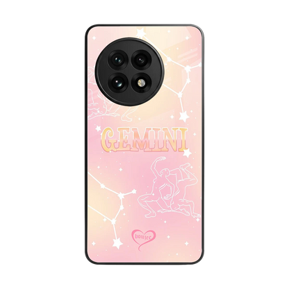 Gemini Aura back phone cover | glass case for oneplus 13r
