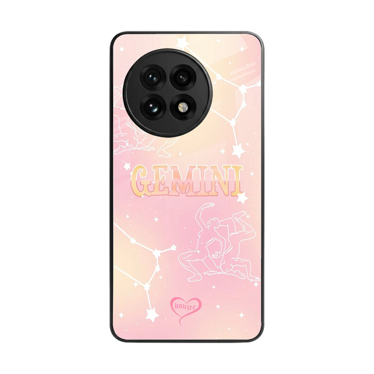 Gemini Aura back phone cover | glass case for oneplus 13r