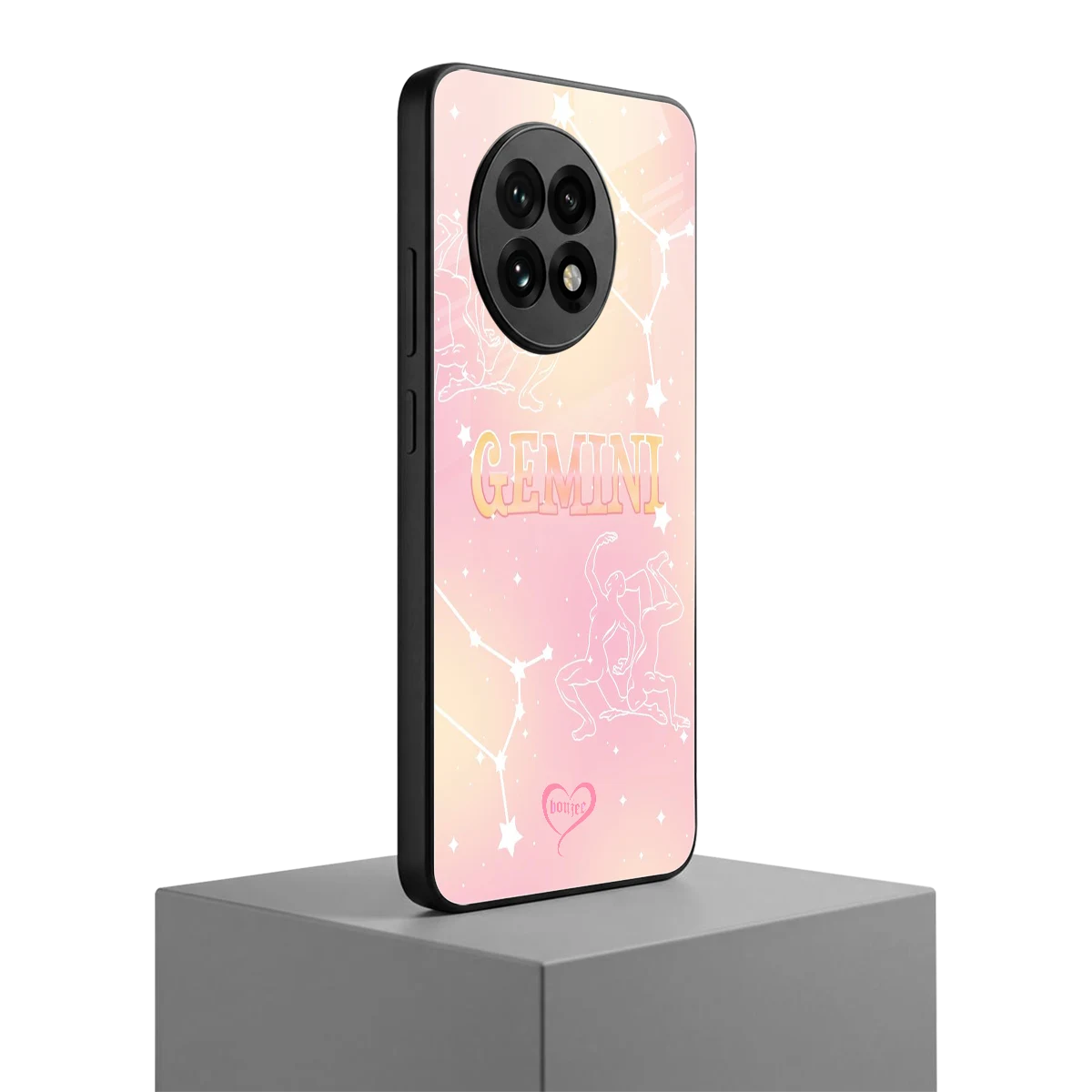 Gemini Aura oneplus 13r mobile cover | shockproof glass phone case