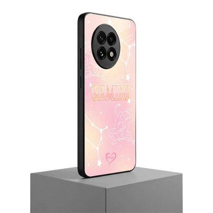 Gemini Aura oneplus 13r mobile cover | shockproof glass phone case