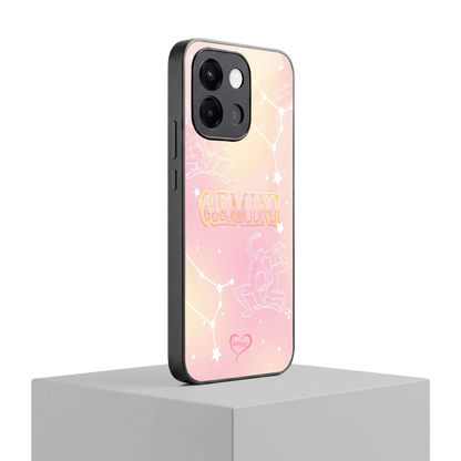 Gemini Aura oneplus 13s mobile cover | shockproof glass phone case
