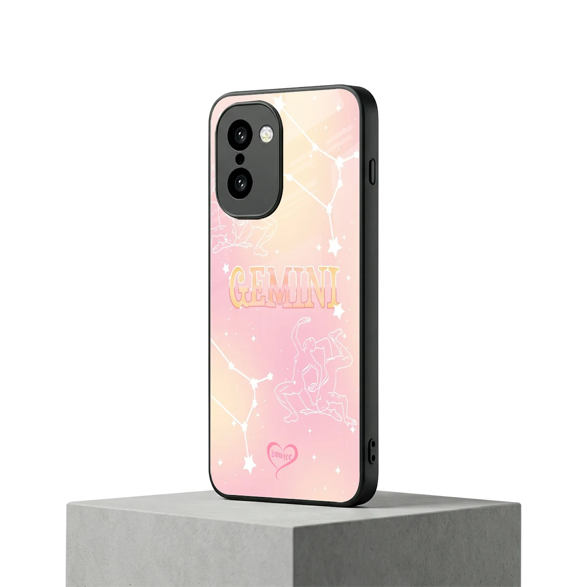 Gemini Aura oneplus 15r mobile cover | shockproof glass phone case