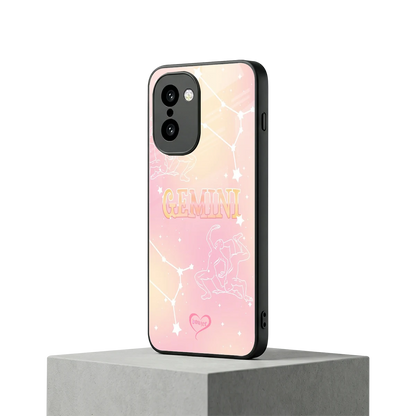 Gemini Aura oneplus 15r mobile cover | shockproof glass phone case