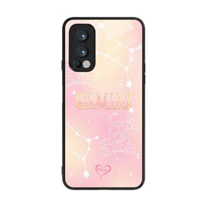 Gemini Aura back phone cover | glass case for oneplus nord 2