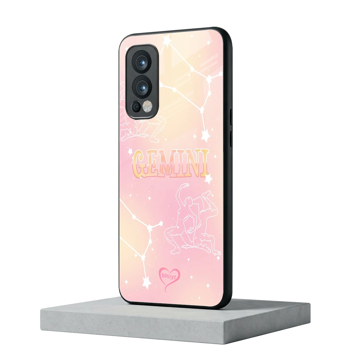 Gemini Aura oneplus nord 2 mobile cover | shockproof glass phone case