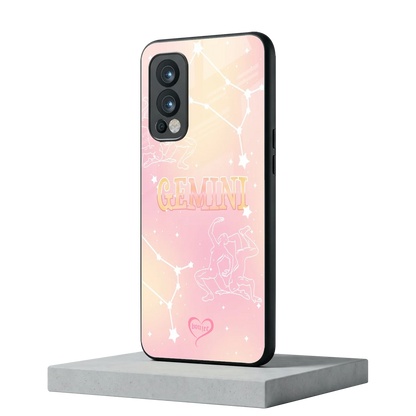 Gemini Aura oneplus nord 2 mobile cover | shockproof glass phone case