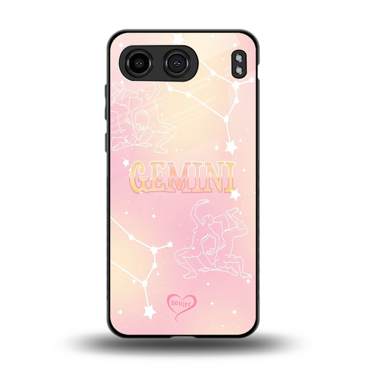 Gemini Aura back phone cover | glass case for oneplus nord 4