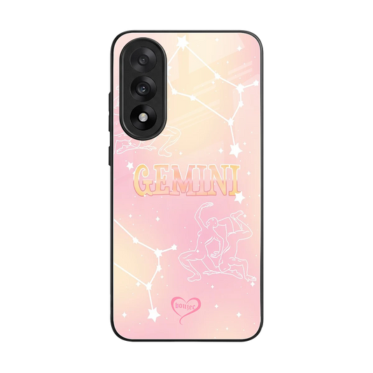 Gemini Aura back phone cover | glass case for oneplus nord 5