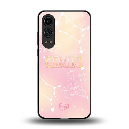 Gemini Aura back phone cover | glass case for oneplus nord ce 4 lite