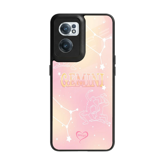 Gemini Aura back phone cover | glass case for oneplus nord ce 2