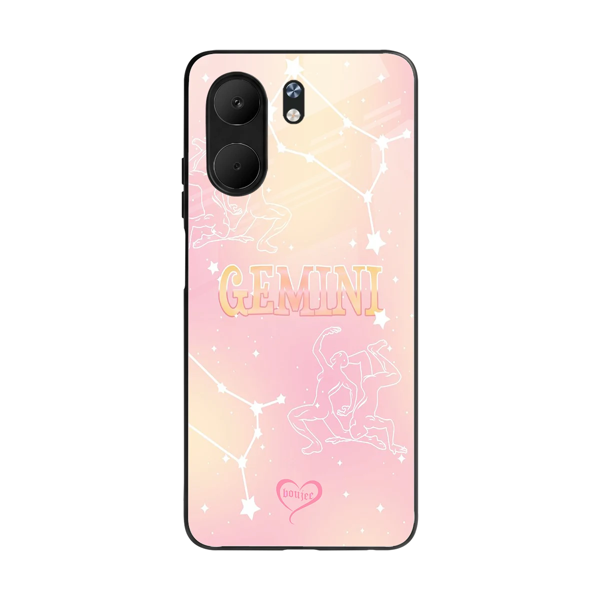 Gemini Aura back phone cover | glass case for oppo a5x 5g