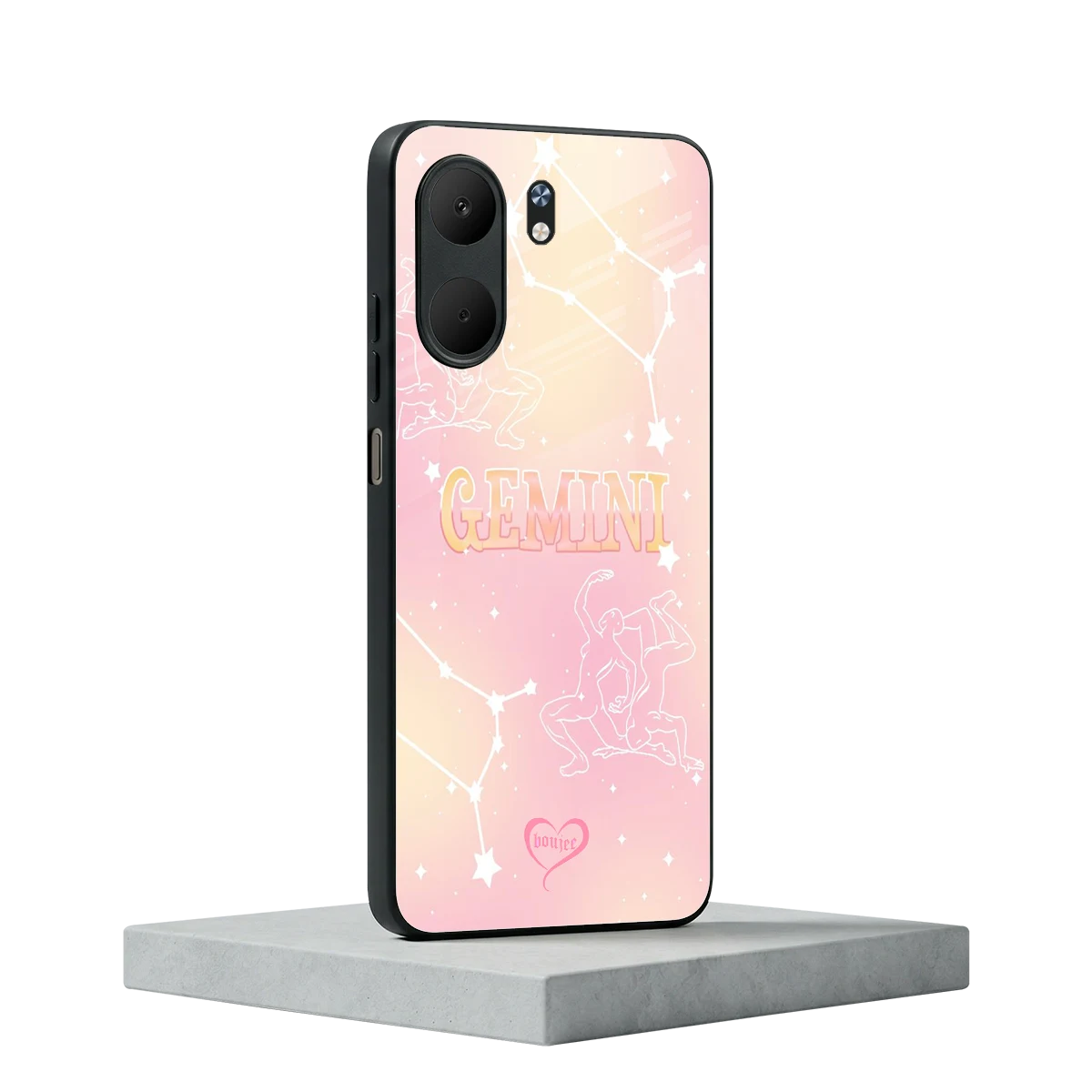 Gemini Aura oppo a5x 5g mobile cover | shockproof glass phone case