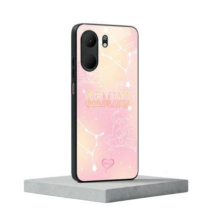Gemini Aura oppo a5x 5g mobile cover | shockproof glass phone case