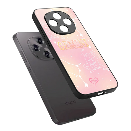 Gemini Aura sleek oppo f31 pro 5g cover with tempered glass back and TPU edges