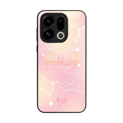 Gemini Aura back phone cover | glass case for oppo find x9