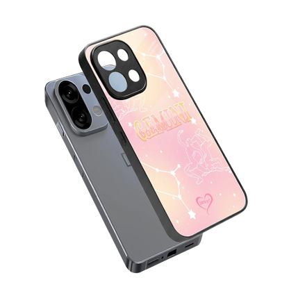 Gemini Aura sleek oppo k13 5g cover with tempered glass back and TPU edges