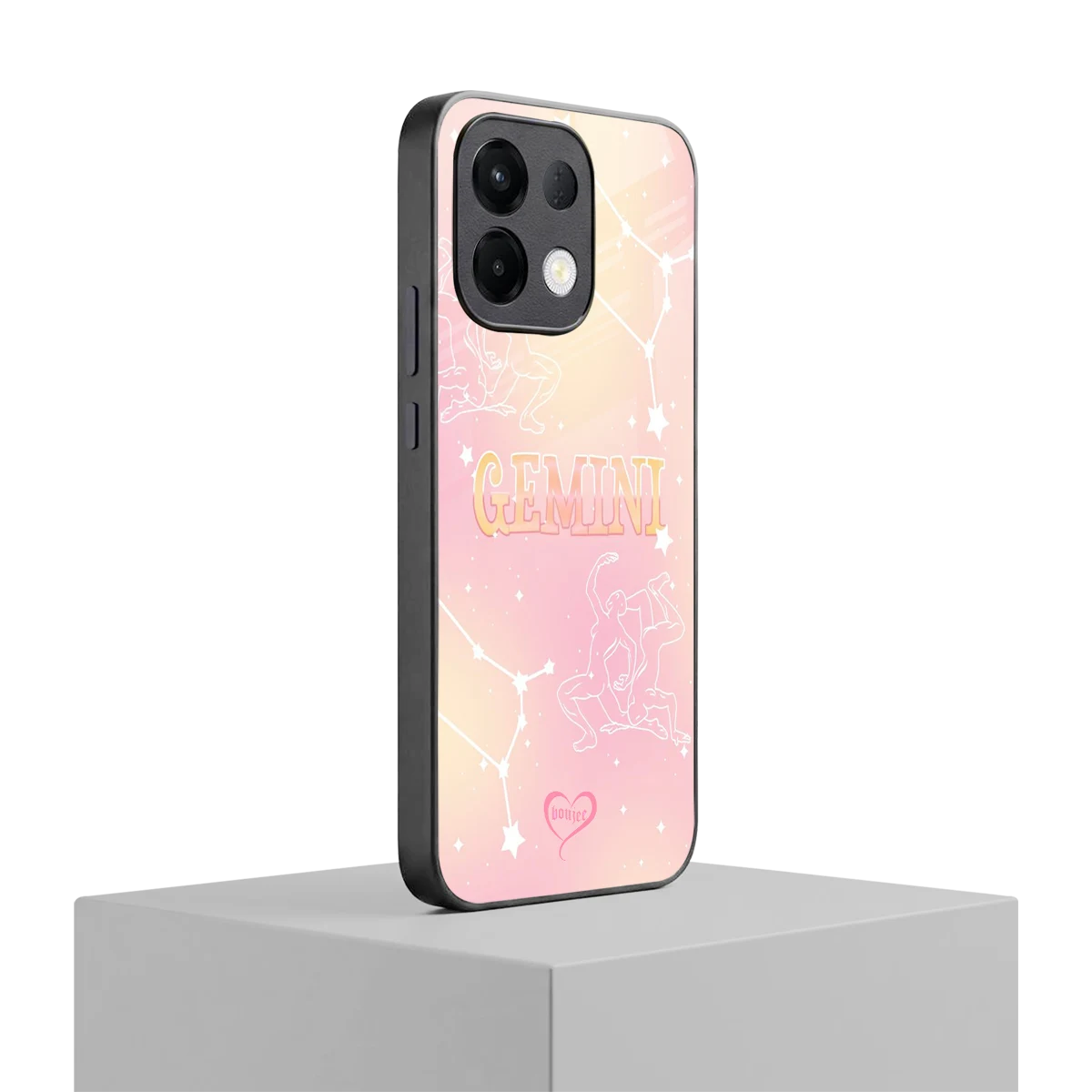 Gemini Aura oppo k13 5g mobile cover | shockproof glass phone case