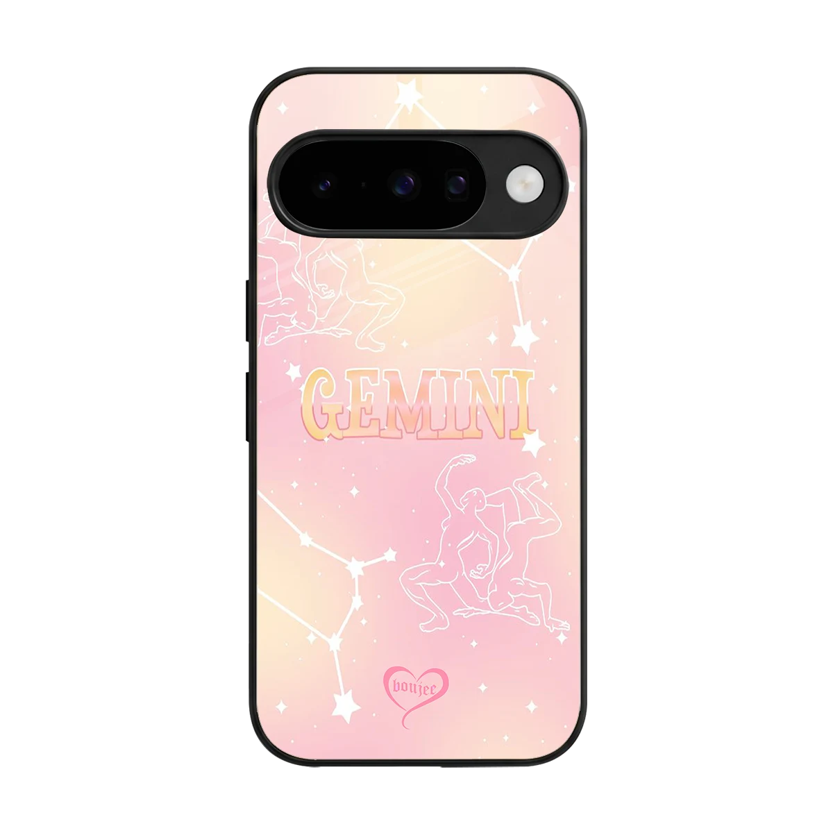 Gemini Aura back phone cover | glass case for google pixel 10