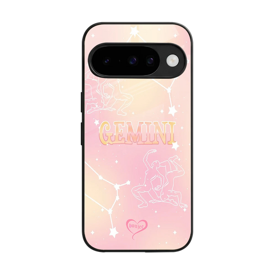 Gemini Aura back phone cover | glass case for google pixel 10
