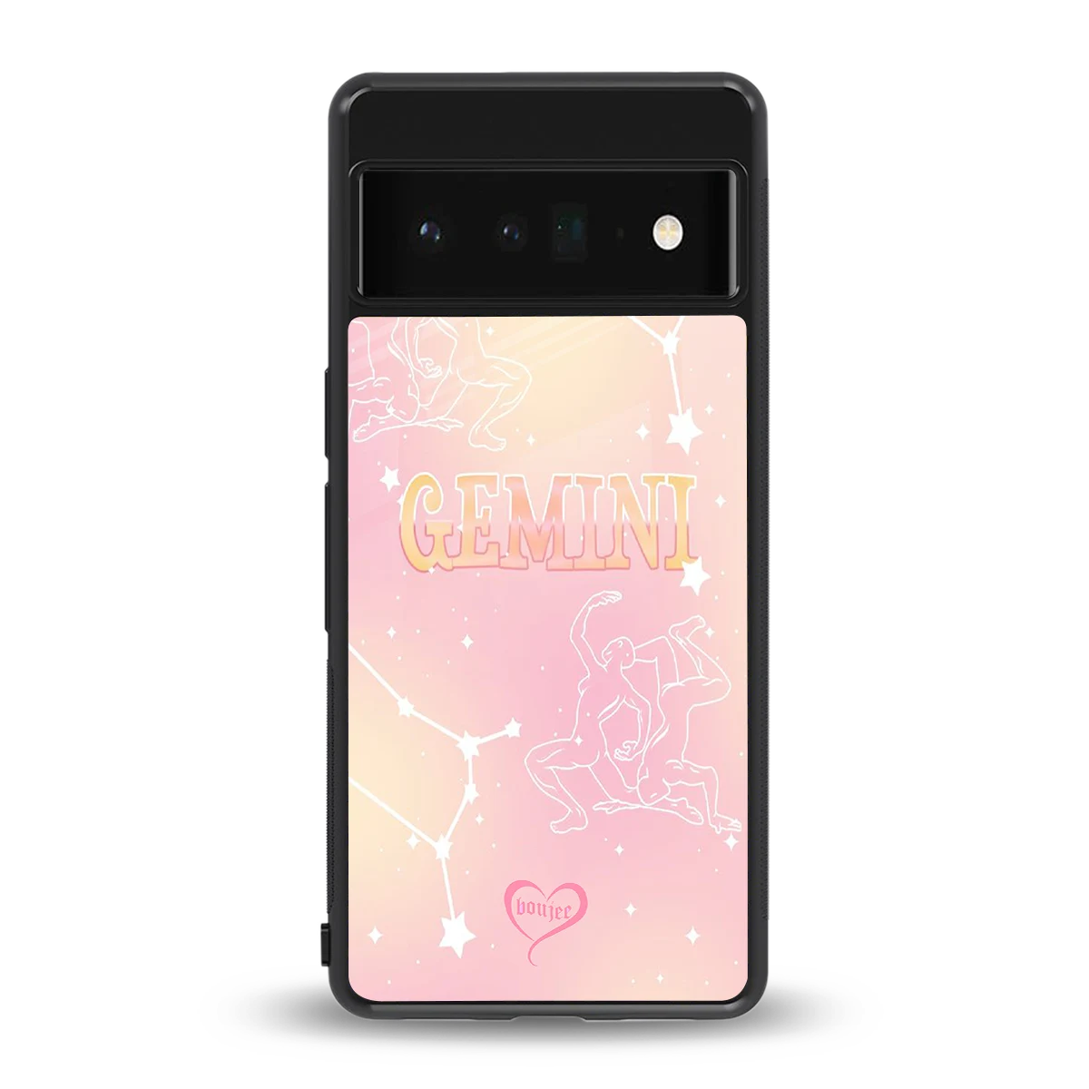 Gemini Aura back phone cover | glass case for google pixel 6 pro