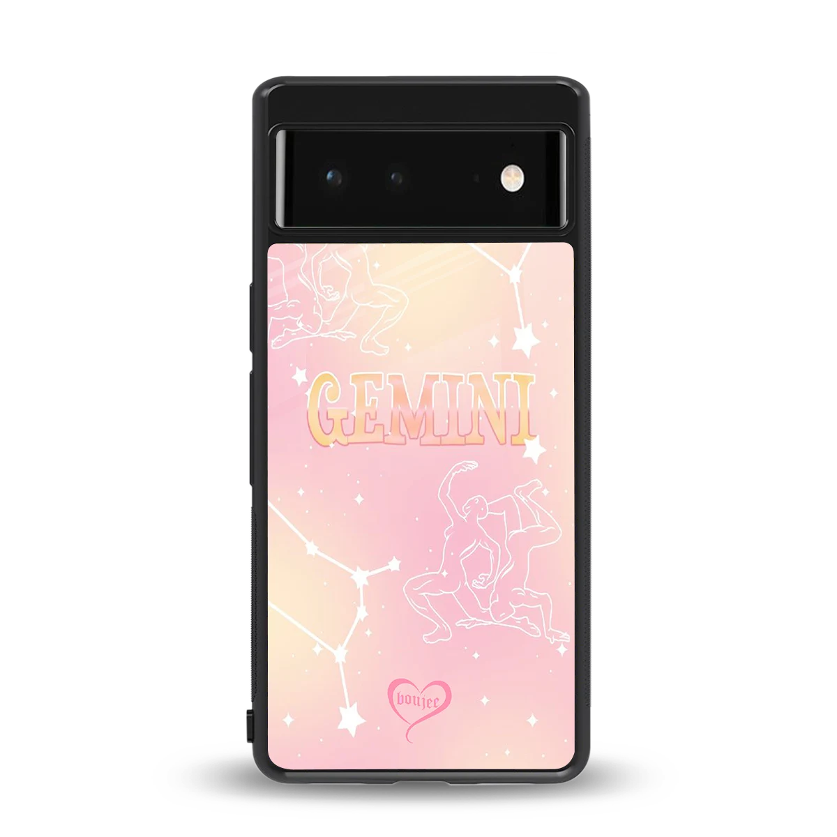 Gemini Aura back phone cover | glass case for google pixel 6a