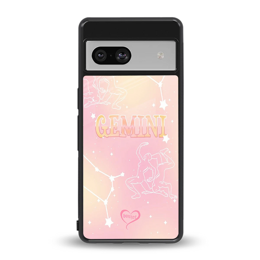 Gemini Aura back phone cover | glass case for google pixel 7
