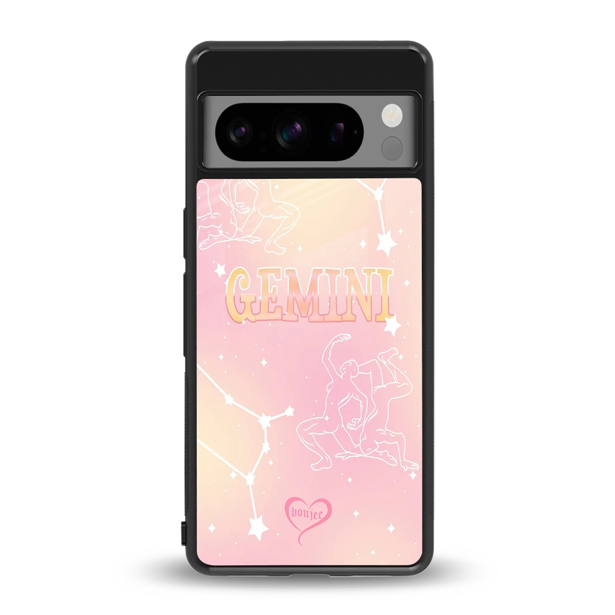 Gemini Aura back phone cover | glass case for google pixel 8 pro