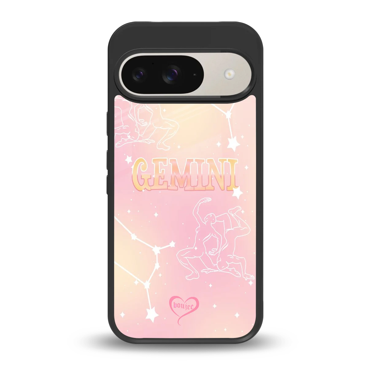 Gemini Aura back phone cover | glass case for google pixel 9