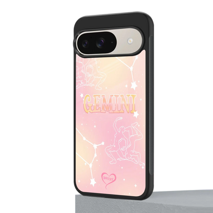 Gemini Aura google pixel 9 mobile cover | shockproof glass phone case