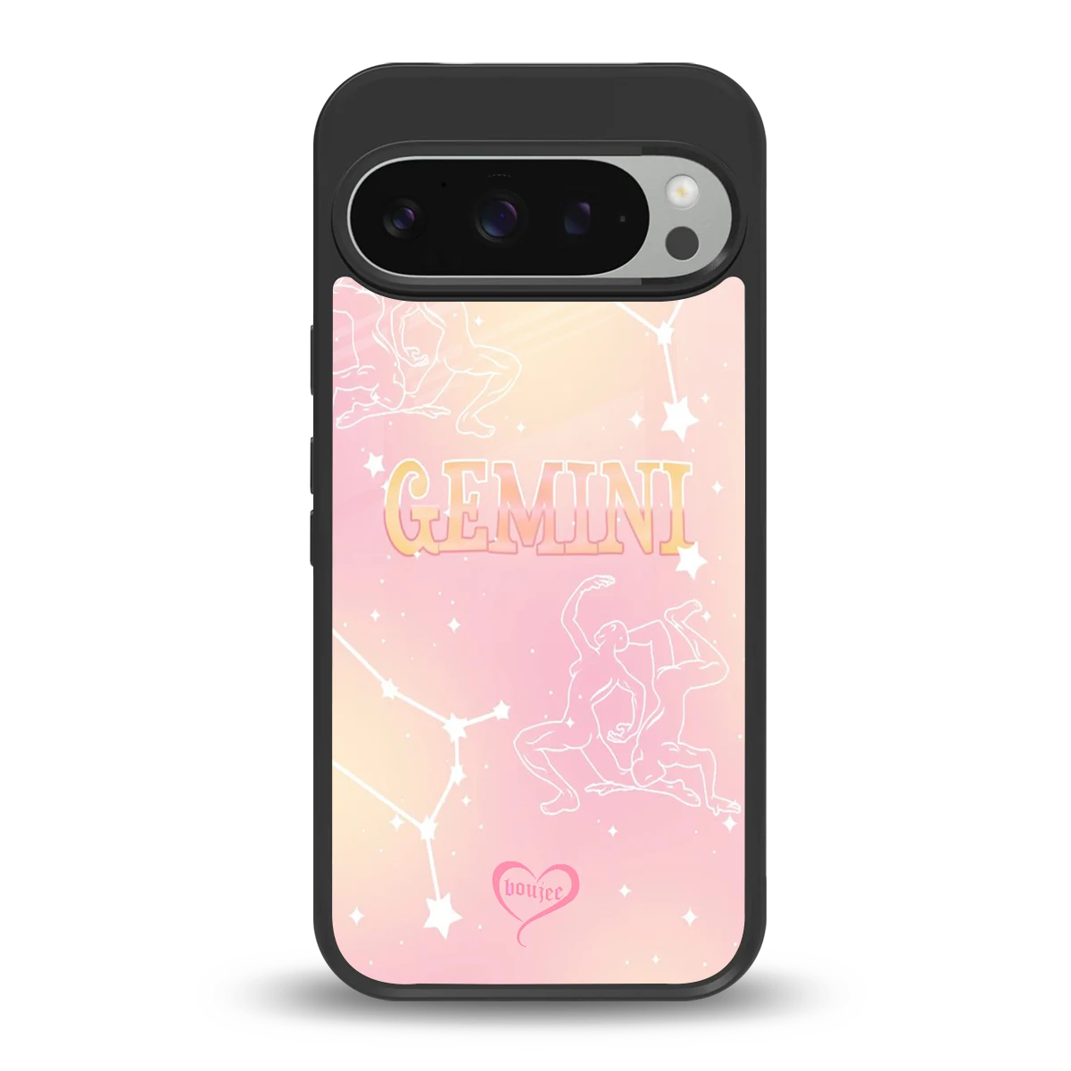 Gemini Aura back phone cover | glass case for google pixel 9 pro