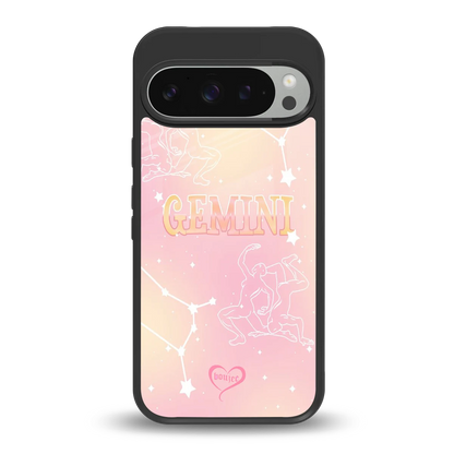 Gemini Aura back phone cover | glass case for google pixel 9 pro