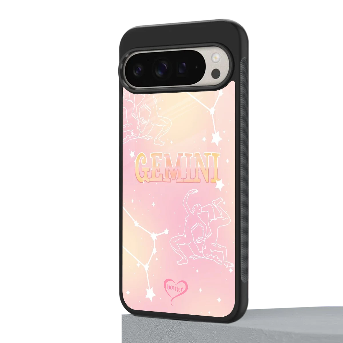 Gemini Aura google pixel 9 pro mobile cover | shockproof glass phone case