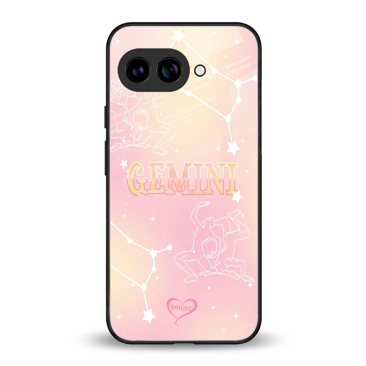 Gemini Aura back phone cover | glass case for google pixel 10a
