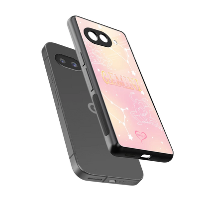 Gemini Aura sleek google pixel 10a cover with tempered glass back and TPU edges