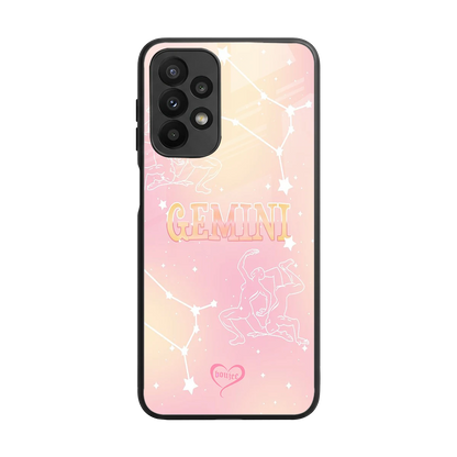 Gemini Aura back phone cover | glass case for samsung galaxy a23