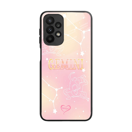 Gemini Aura back phone cover | glass case for samsung galaxy a23