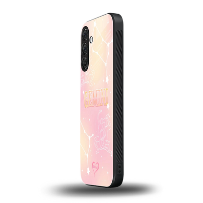 Gemini Aura samsung galaxy m35 5g mobile cover | shockproof glass phone case