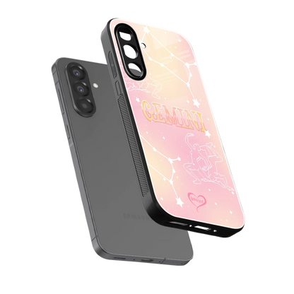 Gemini Aura sleek samsung galaxy a36 5g cover with tempered glass back and TPU edges